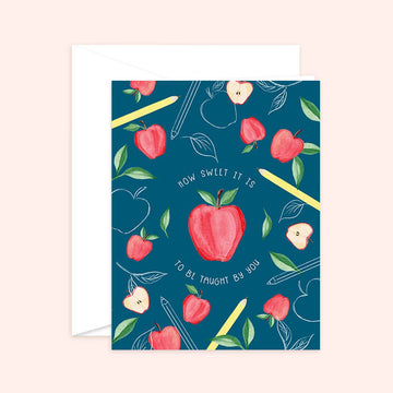 Teacher Appreciation Card - 0