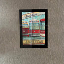 Toronto Streetcar Evolution Fridge Magnet | Rob Croxford-1
