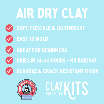 Strawberry Snailcake DIY Clay Kit | Arts & Craft Kit - 0
