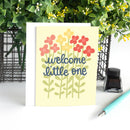 Cute Floral New Baby Card-5