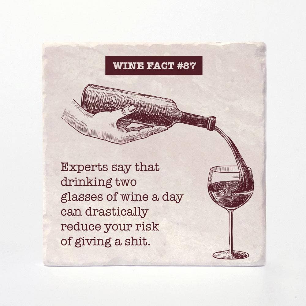 Wine Facts Coasters - 0