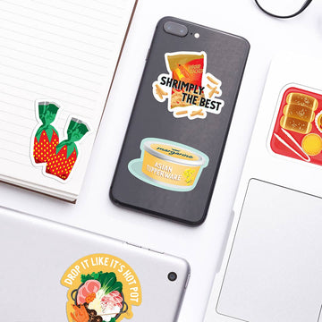 Drop it like it's hot pot vinyl sticker - 0