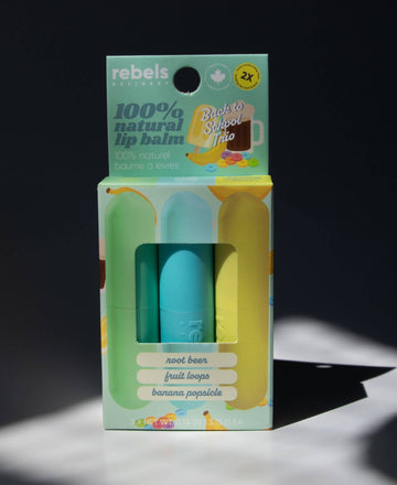 Back 2 School Lip Balm Trio