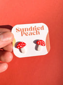 Clay Mushroom Studs-2