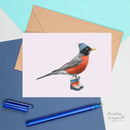 North American Robin Greeting Card-3