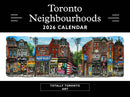 2026 Toronto Neighbourhood Calendar - 12" X 9"-1
