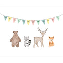 Animals Welcome Baby Card-2