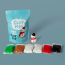 Snowman Ornament Clay Crafting Kit-4