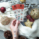 Cheerful Snowmen - Temporary Tattoos-2