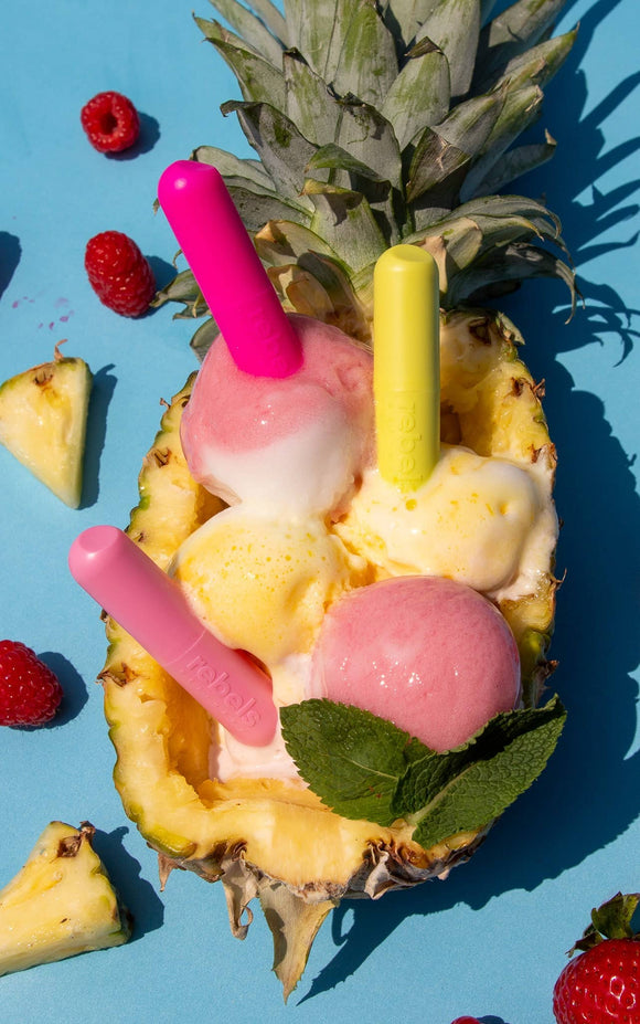 New Mocktail Trio Strawb Daiquiri 🍓 Piña Colada 🥥 Rasp Moj