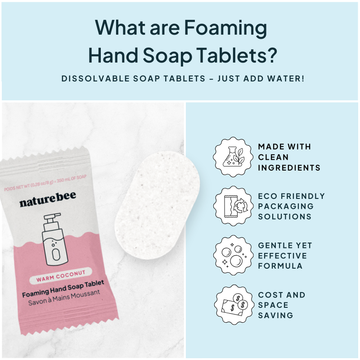 Warm Coconut Concentrated Foaming Hand Soap Tablet - 0