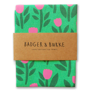 Tulip Tea Towel