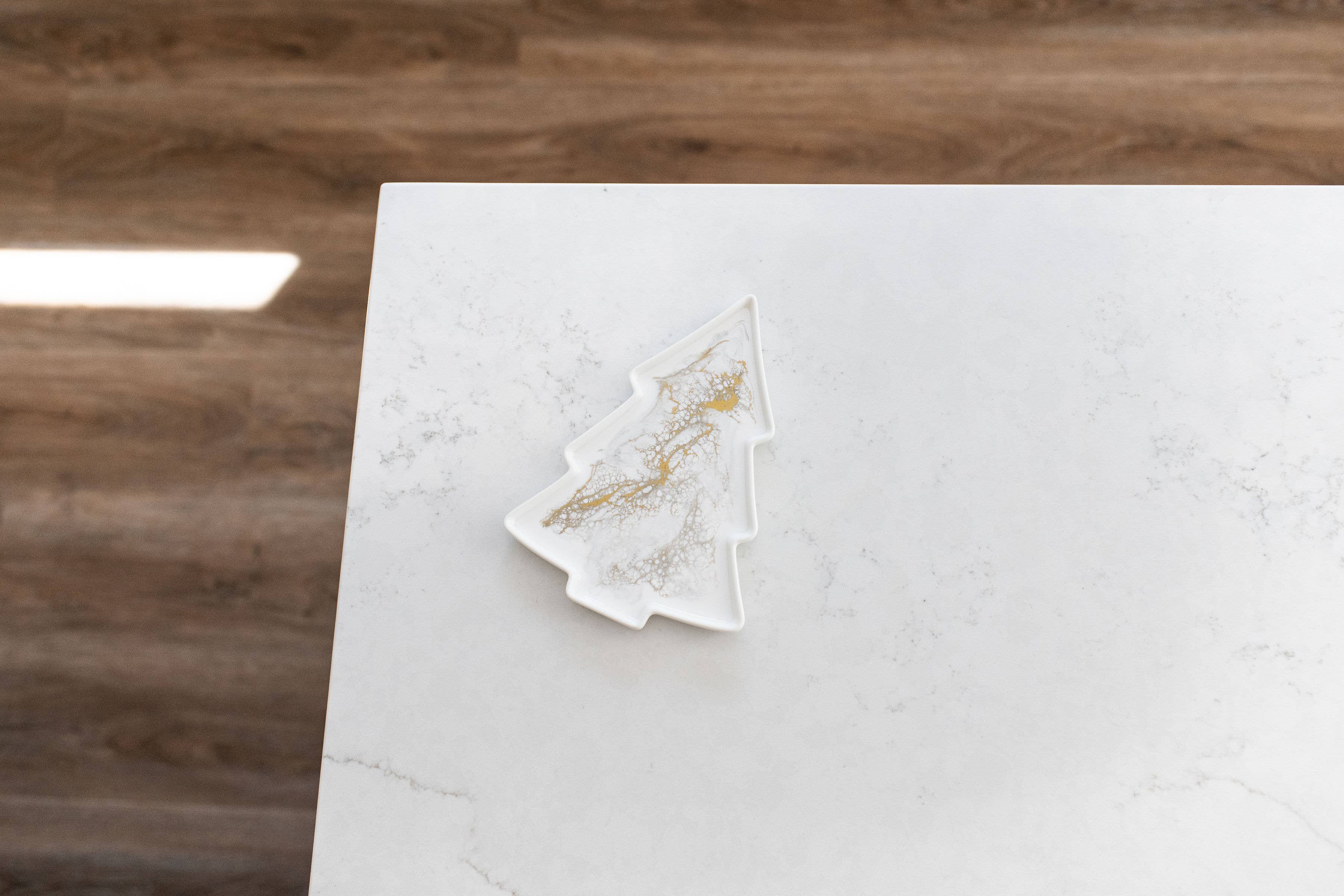 Christmas Tree Shaped Ceramic Tray - 0