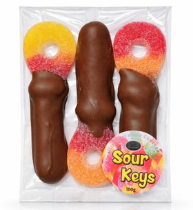 Chocolate Dipped Sour Keys