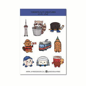 Toronto Mini Sticker Sheet