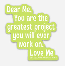 Greatest Project Sticker