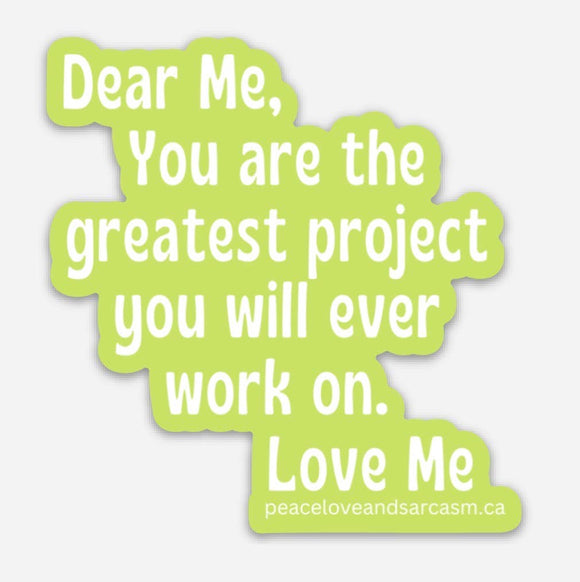 Greatest Project Sticker