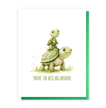 Best Big Brother, Affirmation Greeting Card
