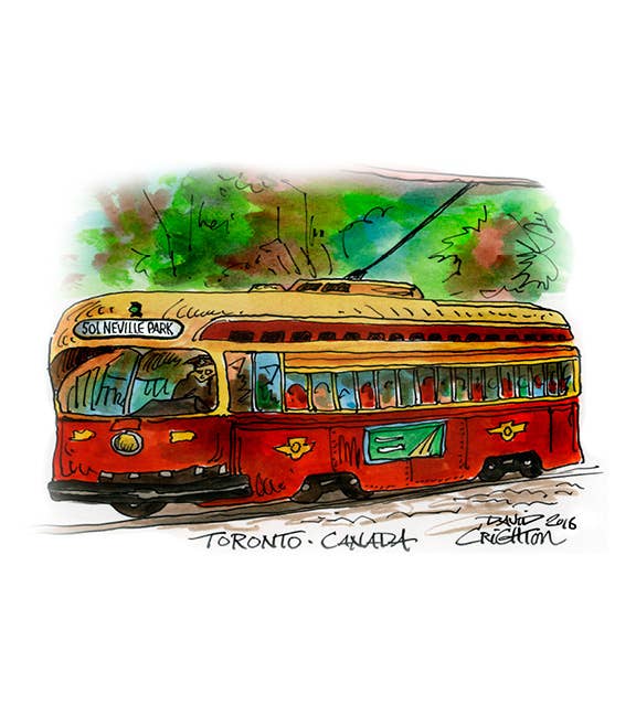 2027 Toronto Streetcar Calendar