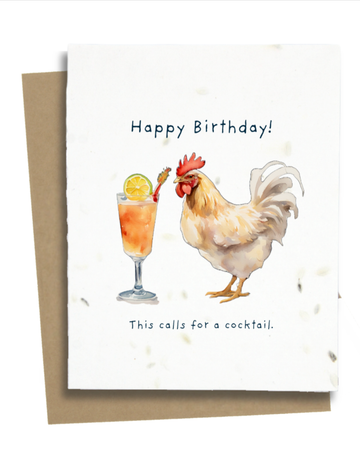 Funny Cocktail Card