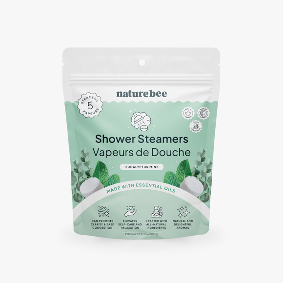 Refreshing Mint Shower Steamers | Nature Bee