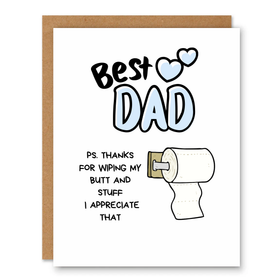 Best Dad Father's Day Card