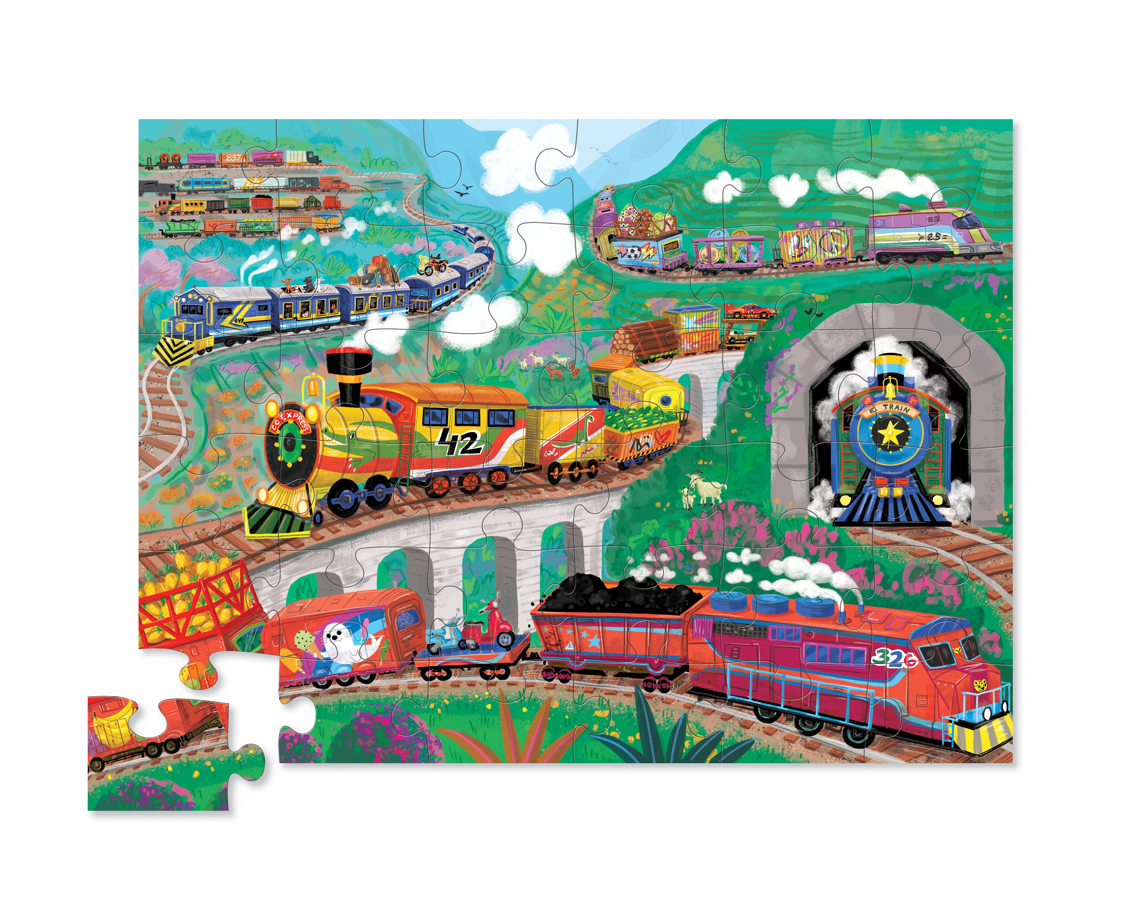 36 PC Puzzle: All Aboard - 0