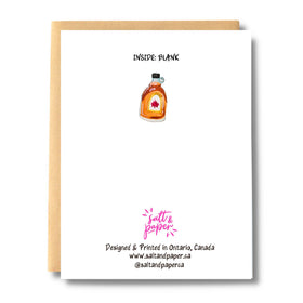 Foods of Canada Card - 0