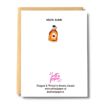 Foods of Canada Card - 0