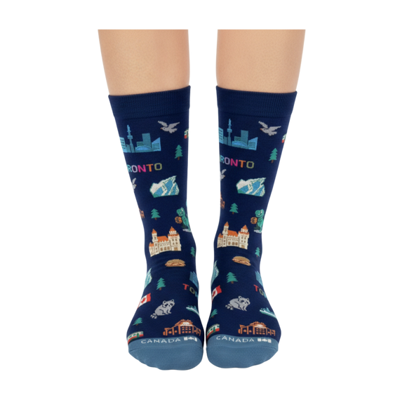 Toronto Crew Canada City Graphic Socks