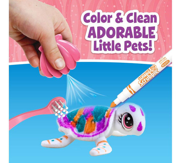 Scribble Scrubbie Pets Seashell Splash Playset