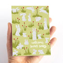 Bunny Rabbit New Baby Card-2