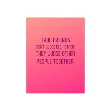True Friends Card