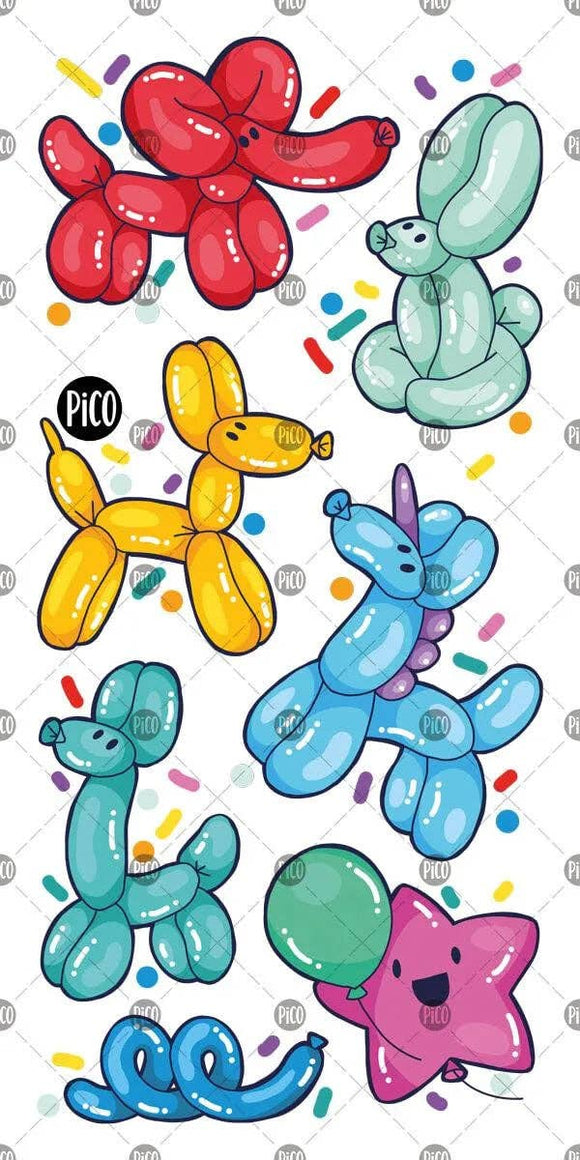 The Balloon Sculptures - Temporary Tattoos