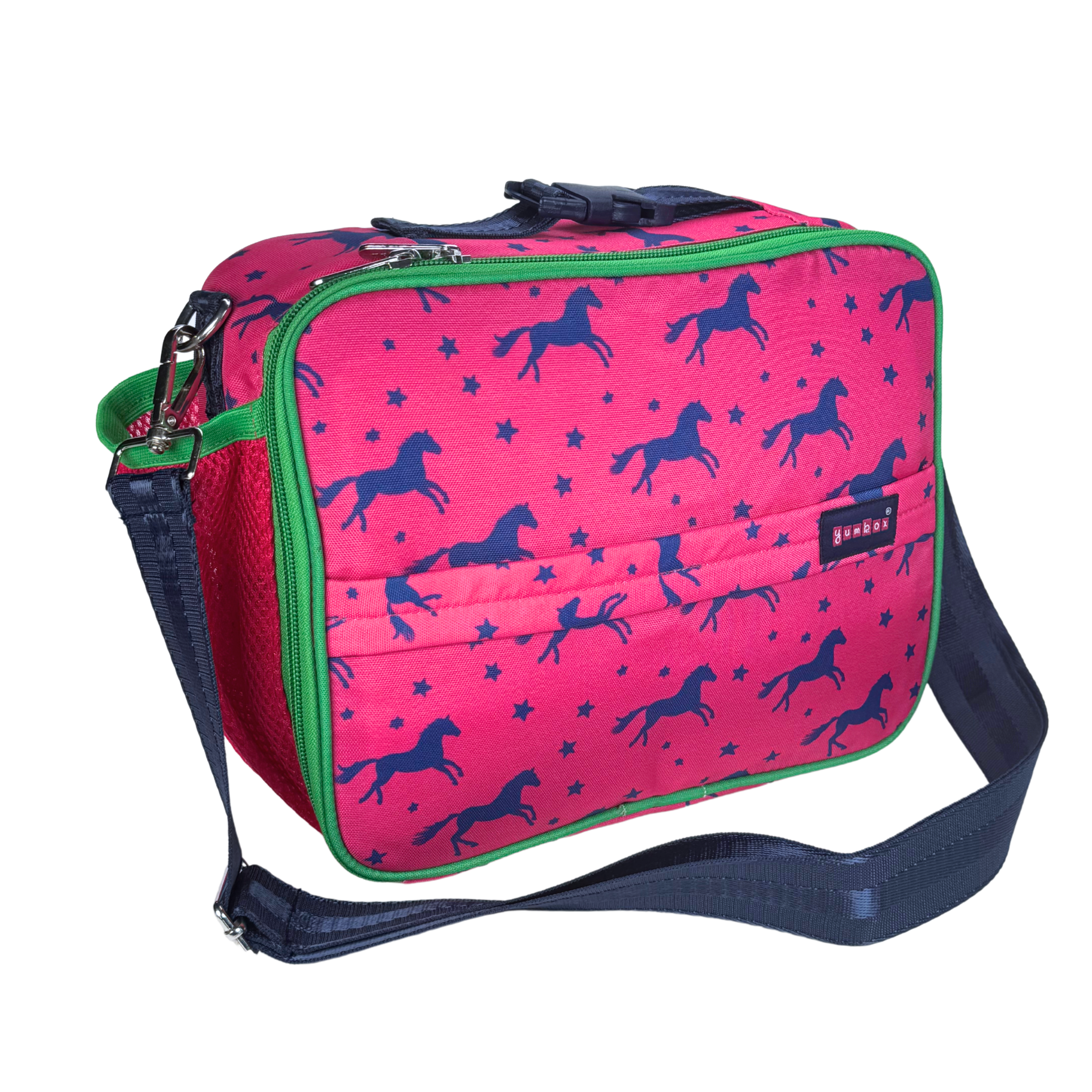 Yumbox Classic Lunch Bag – Insulated Equestrian-Inspired Tote with Vibrant Accents