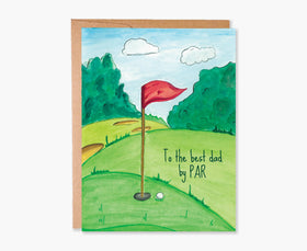 Golf Dad Card