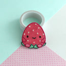 Happy Strawberry Embroidered Patch-6