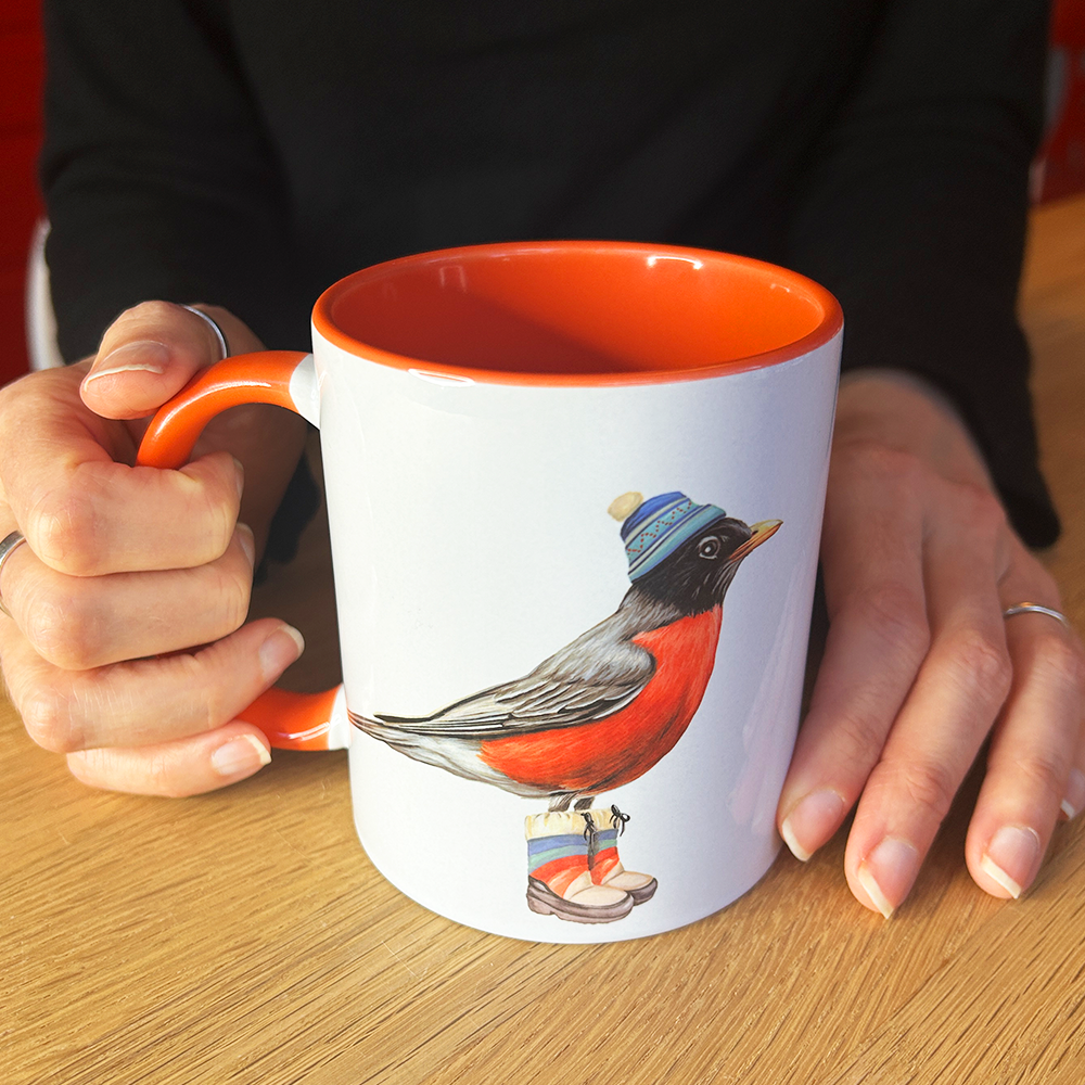 American Robin Mug