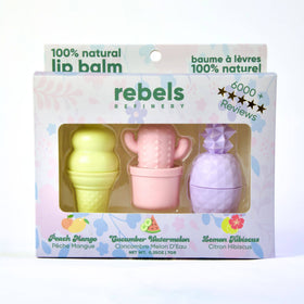 3 Pack Lip Balm Gift Set - Spring Edition