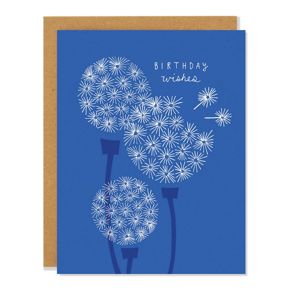 Dandelion Birthday - Greeting Card
