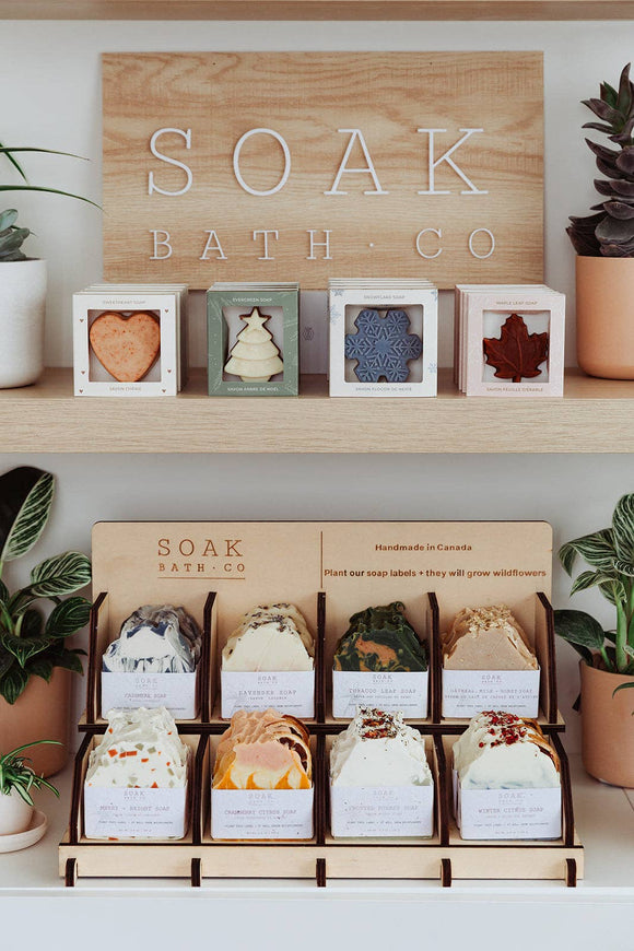 Evergreen Soap Bar: Holiday Collection