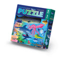 60 PC Holographic Puzzle - Shimmering Sharks-1