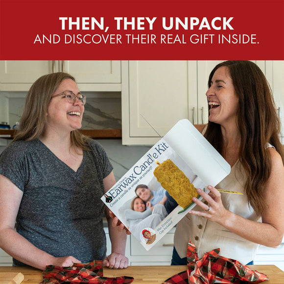 Prank Gift Box Earwax Candle Kit