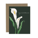 Cala Lily Condolence Card | Sympathy-4