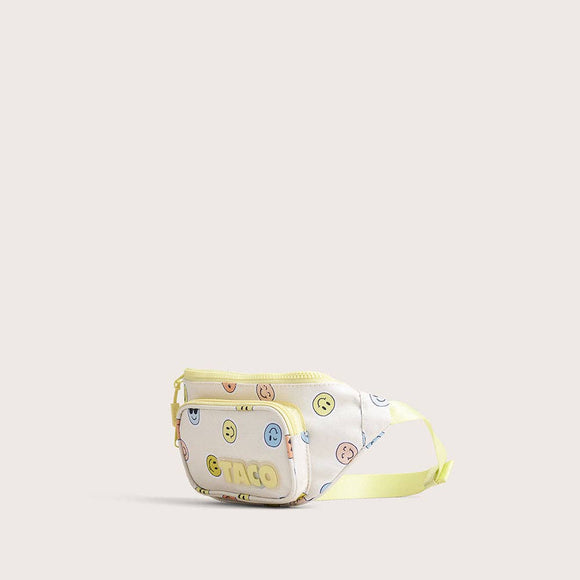 Charles - Smiley Cream Belt Bag