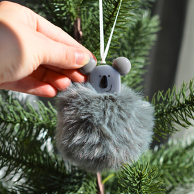 Hairy Koala Ornament
