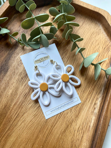 Big Daisy Dangle Earring - 0