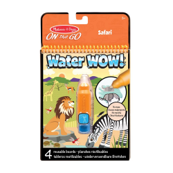 Water Wow! Reusable Water-Reveal Activity Pad - Safari (Melissa & Doug)