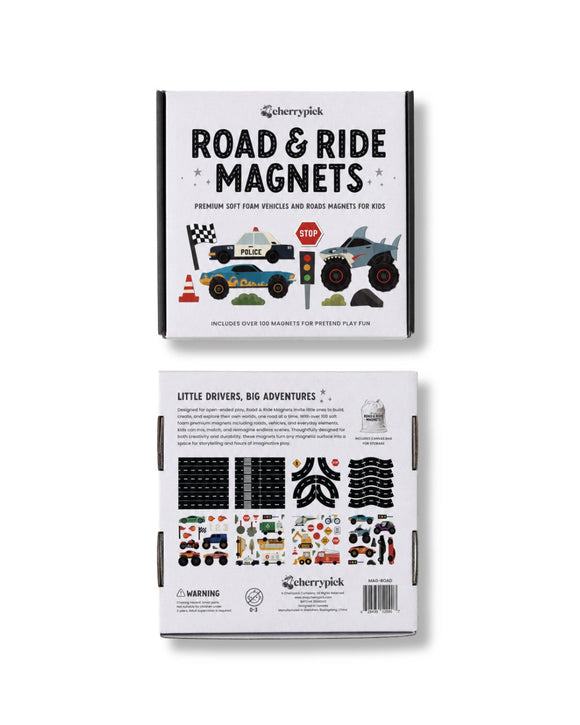 Road & Ride Car Magnets Set (100pc set)