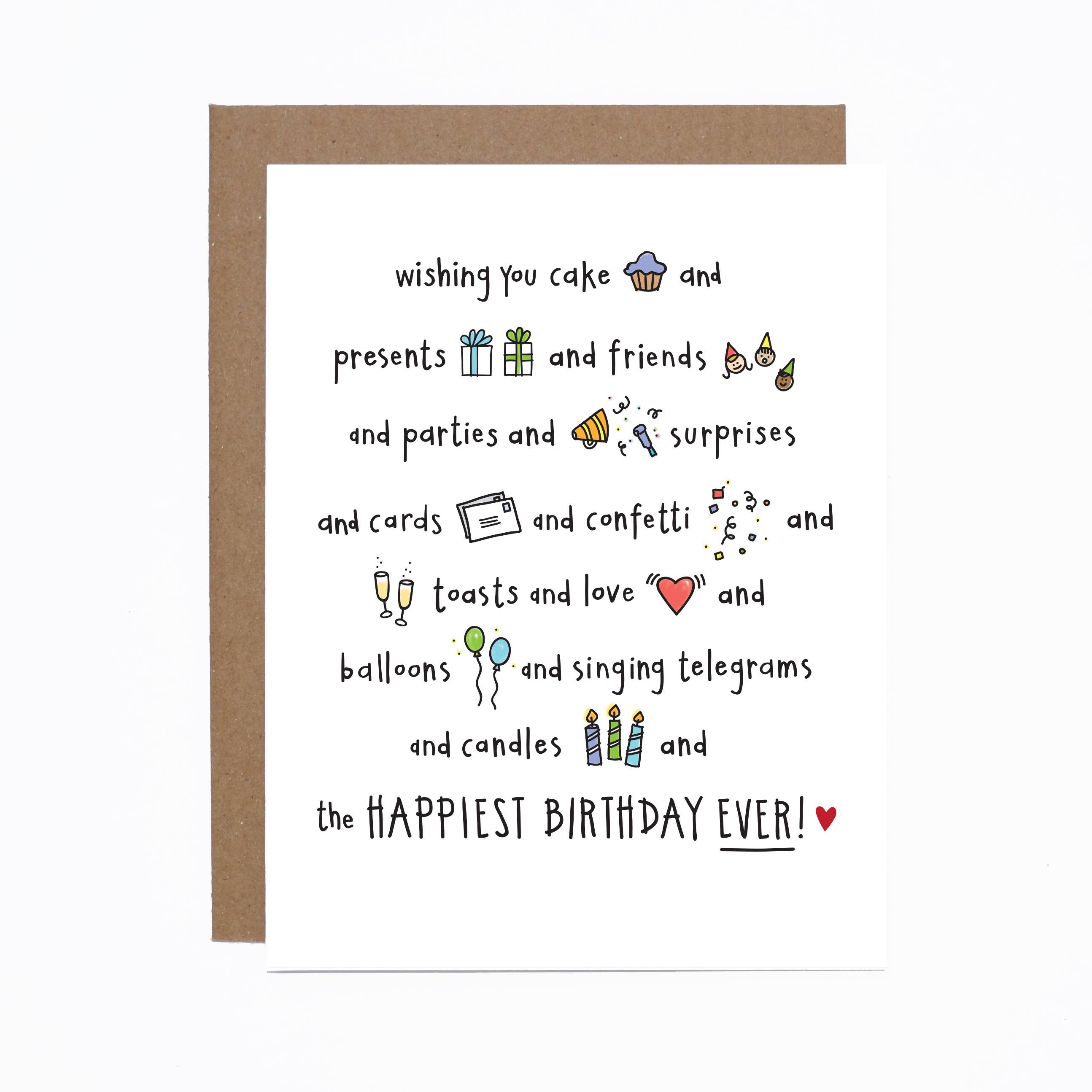 Birthday Happiest Card